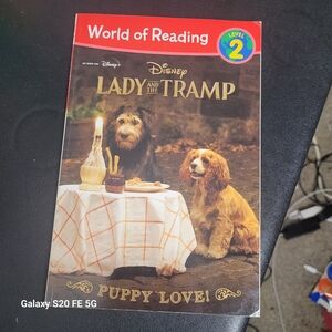 Disney Lady and the Tramp Puppy Love Book Level 2 Reader